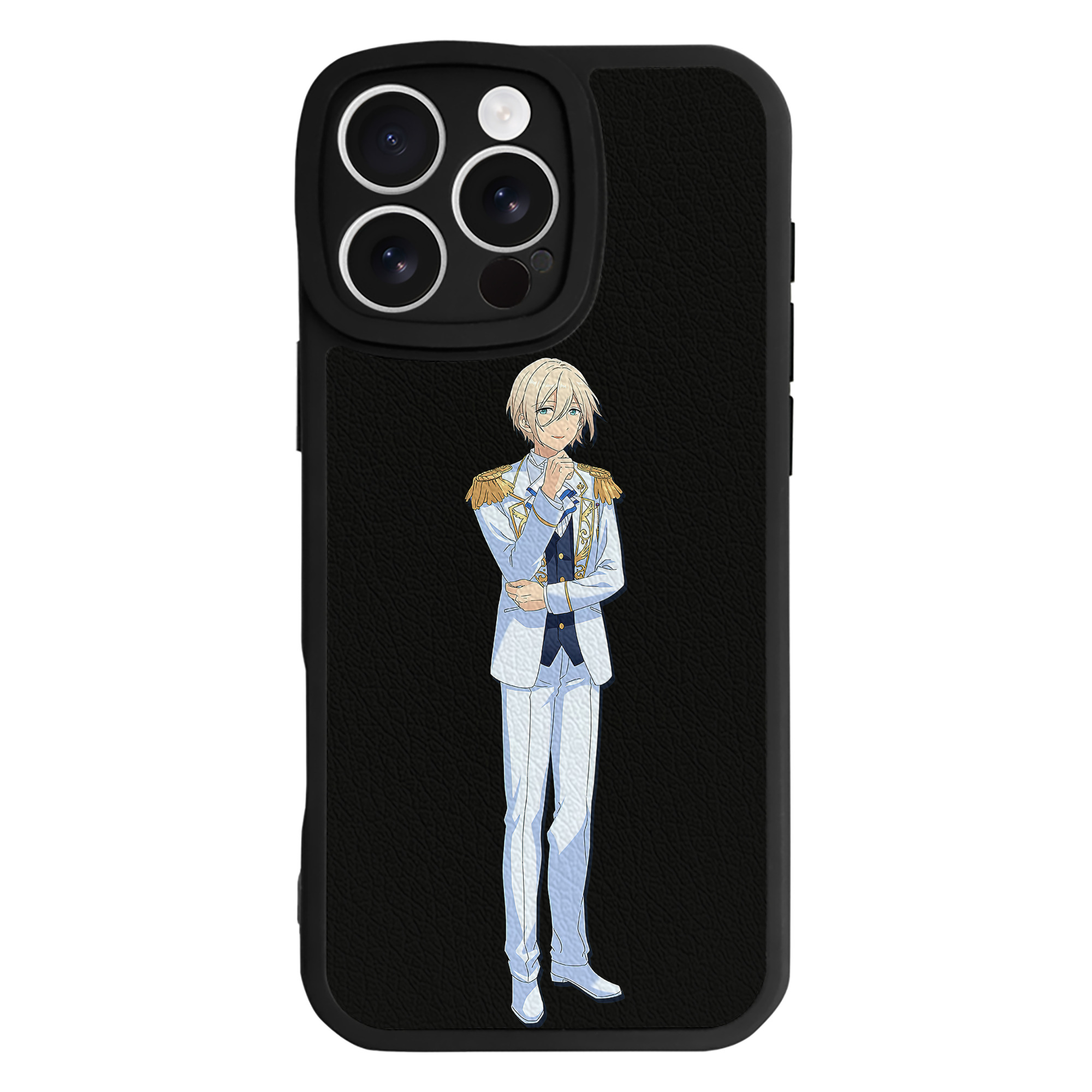 （画像用） あんさんぶるスターズ! Ensemble Stars 【iPhone 16シリーズ対応】シリコンスマホケース（レザー調） 材質：シリコン